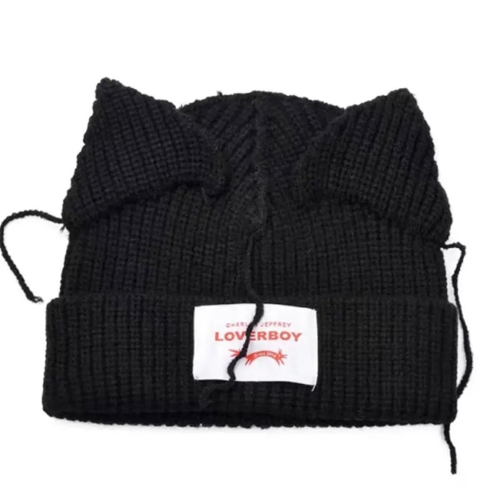 Deadstock Loverboy Horned Ear Beanie